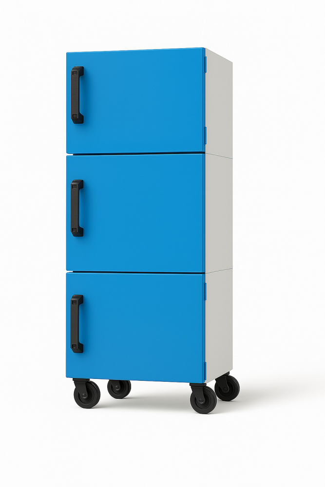 The NS-505 is a compact, high-efficiency dust collector designed for cleanrooms, personal workshops, dental clinics, and CNC dental milling machines.