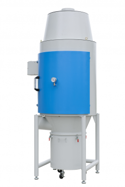 The NS-750R is Taiwan’s first dual-stage automatic blowback dust collector. Quieter than traditional pulse-jet systems.